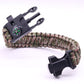 5 In 1 Tactical Movement Paracord Survival Bracelet 